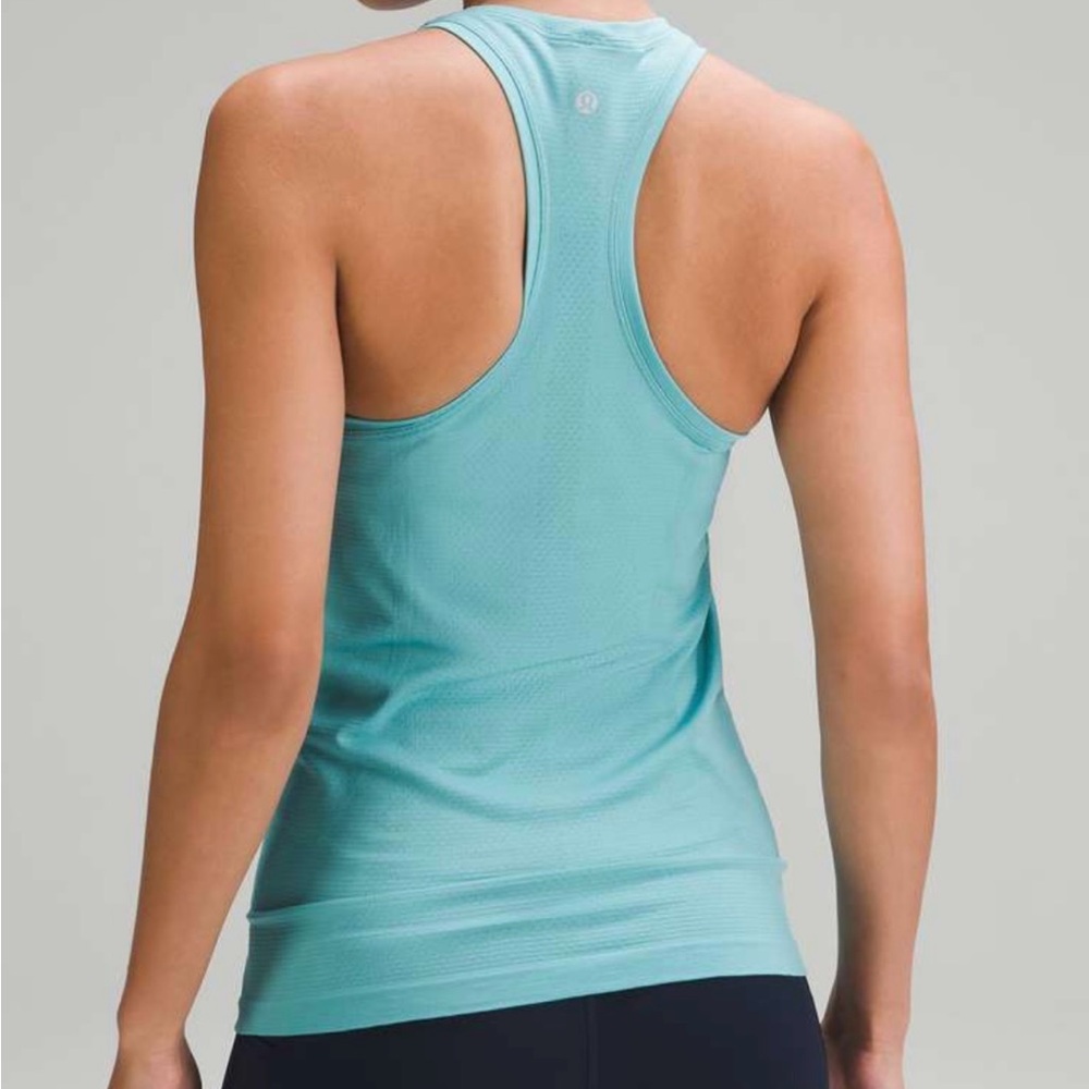 Lululemon Swiftly Tech Racerback Tank Top Tidal Teal Size 10